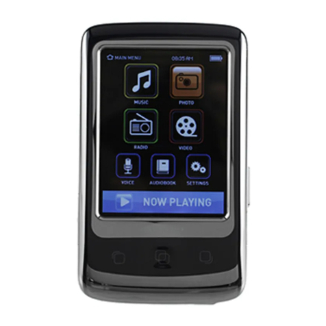 Memorex TouchMP User manual