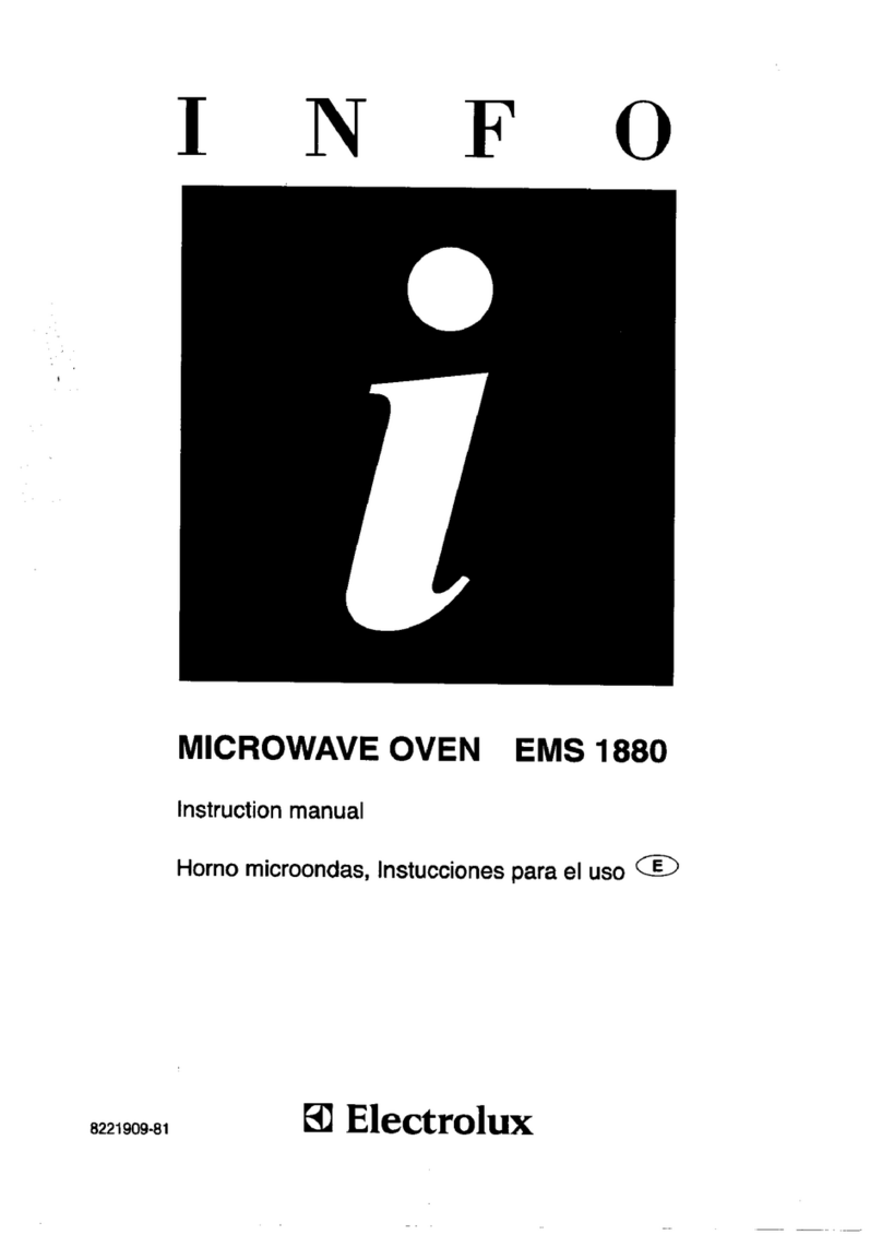 Electrolux EMS 1880 User manual