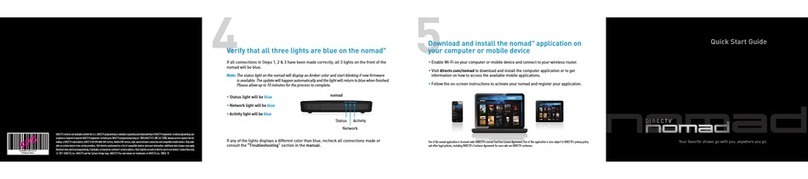 DirecTV nomand quick start guide