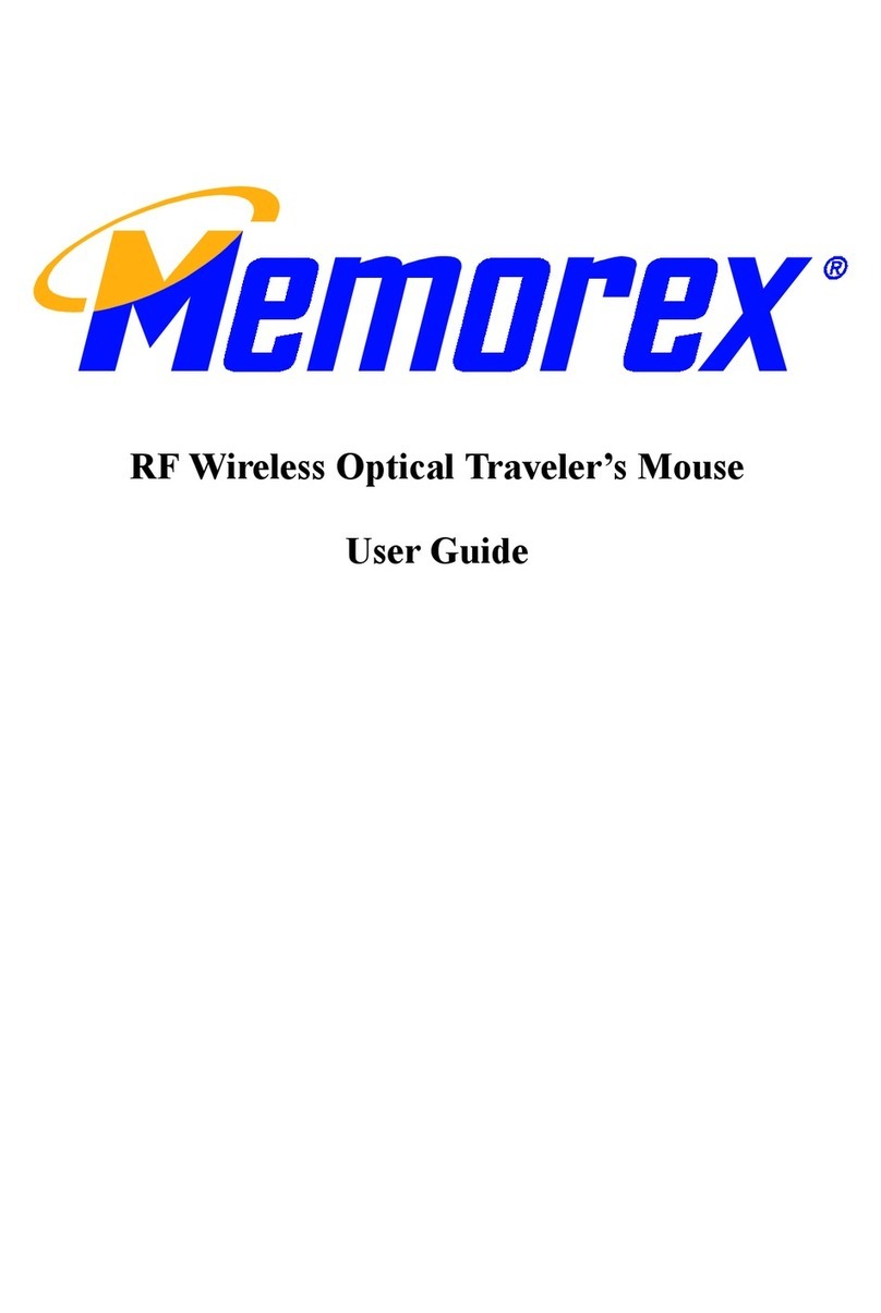 Memorex RF Wireless Optical Traveler’s Mouse user guide