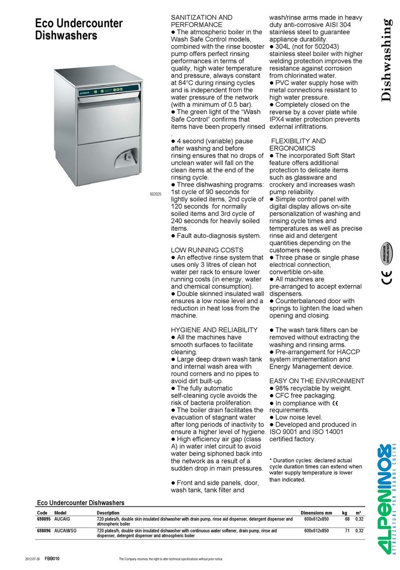 Alpeninox AUCAIG Specifications