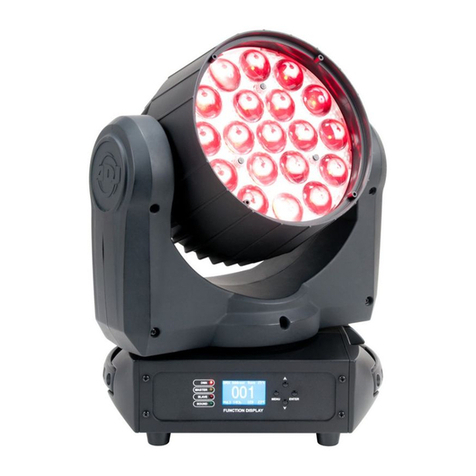 American DJ Inno Color Beam Z19 User instruction