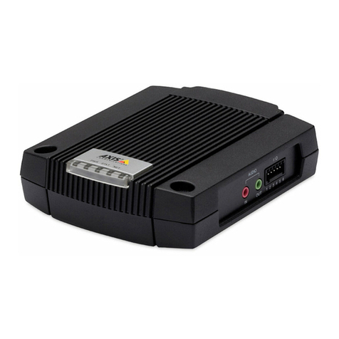 Axis AXIS Q7401 user manual