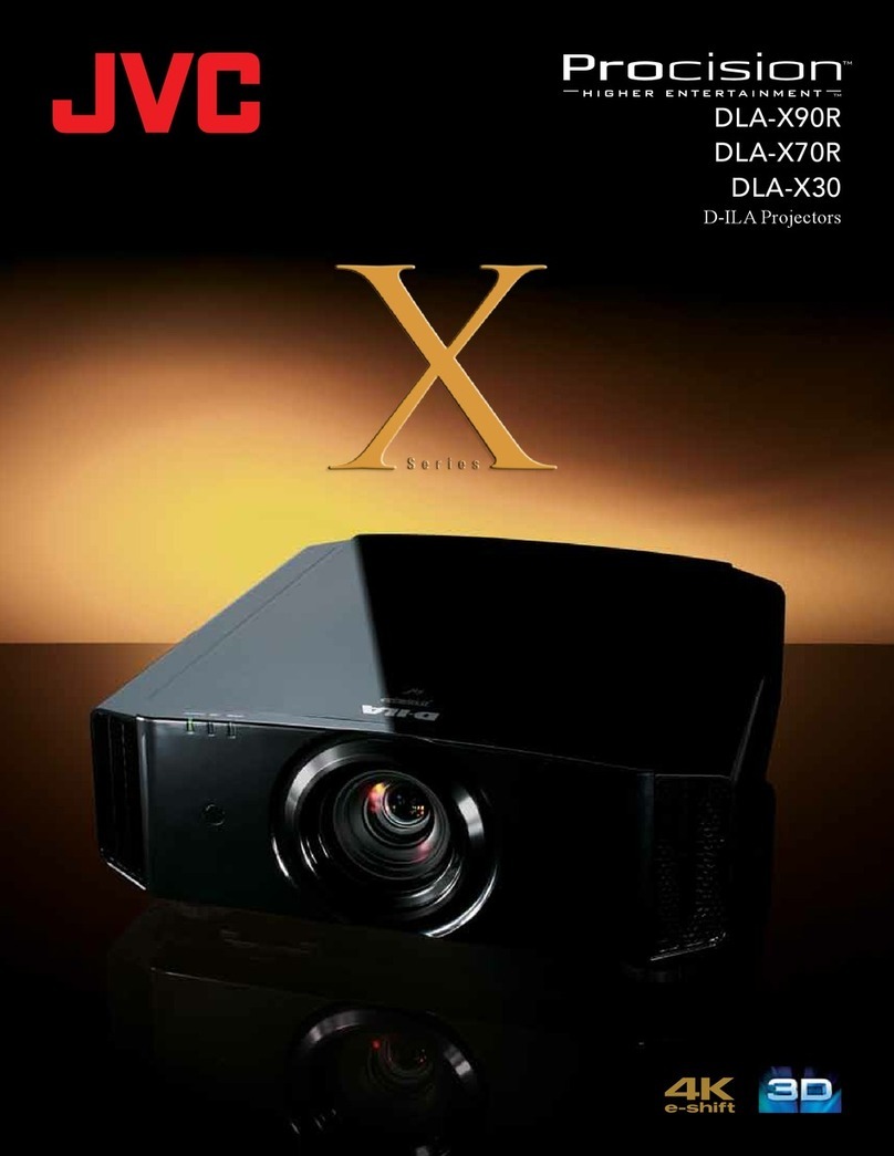 JVC Procision DLA-X90R User manual