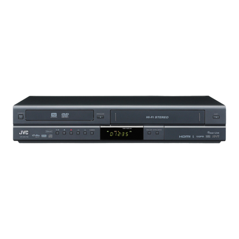 JVC DRMV78B - DVDr/ VCR Combo User manual