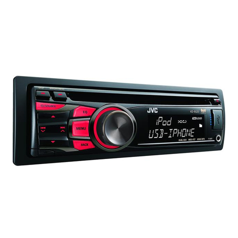 JVC KD-A525 User manual