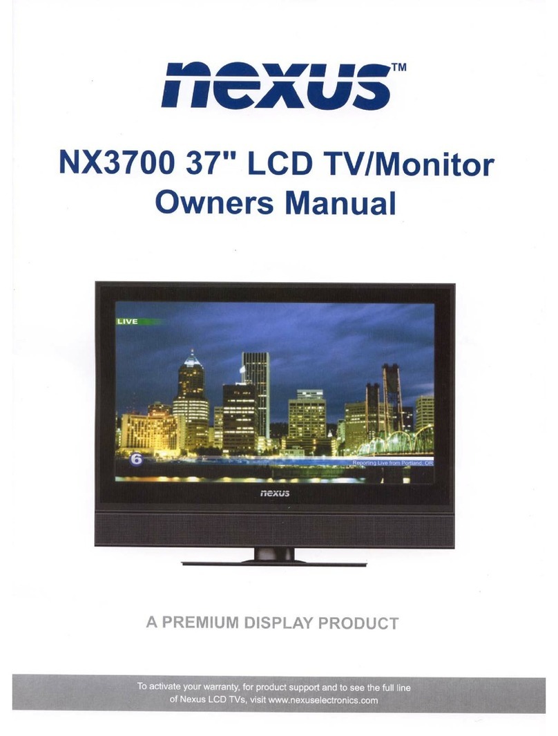 Nexus NX3700 User manual