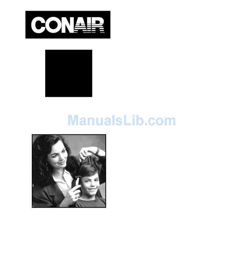 Conair 17 PIECE HC117WCSC Guide