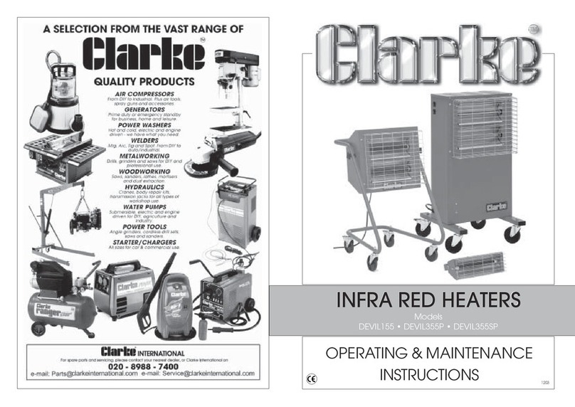 Clarke DEVIL155 Manual