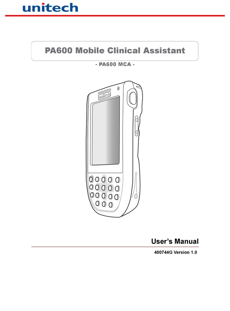 Unitech PA600 MCA user manual