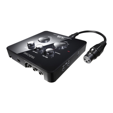 Tascam iU2 owner's manual