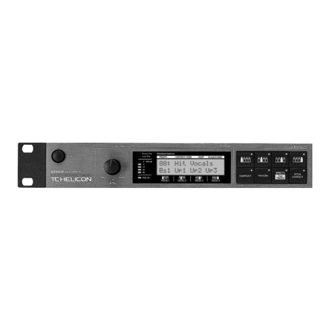TC-Helicon VoiceWorks Harmony user manual
