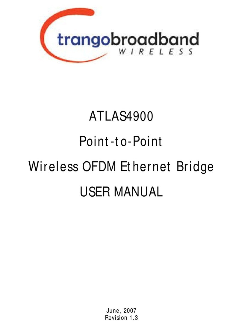 Trango Systems ATLAS4900 user manual