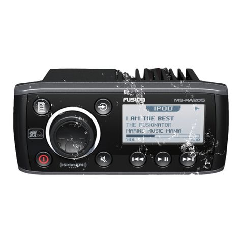 Fusion MS-RA205 User & installation manual