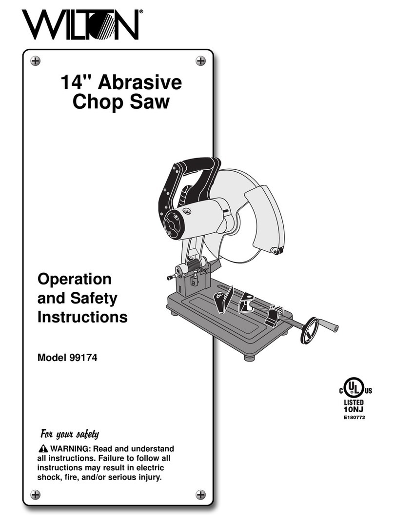 Wilton 99174 Operation and safety instructions