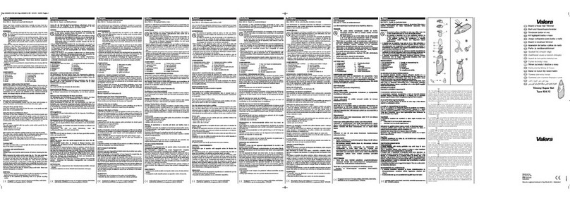 VALERA 624.12 Instructions for use