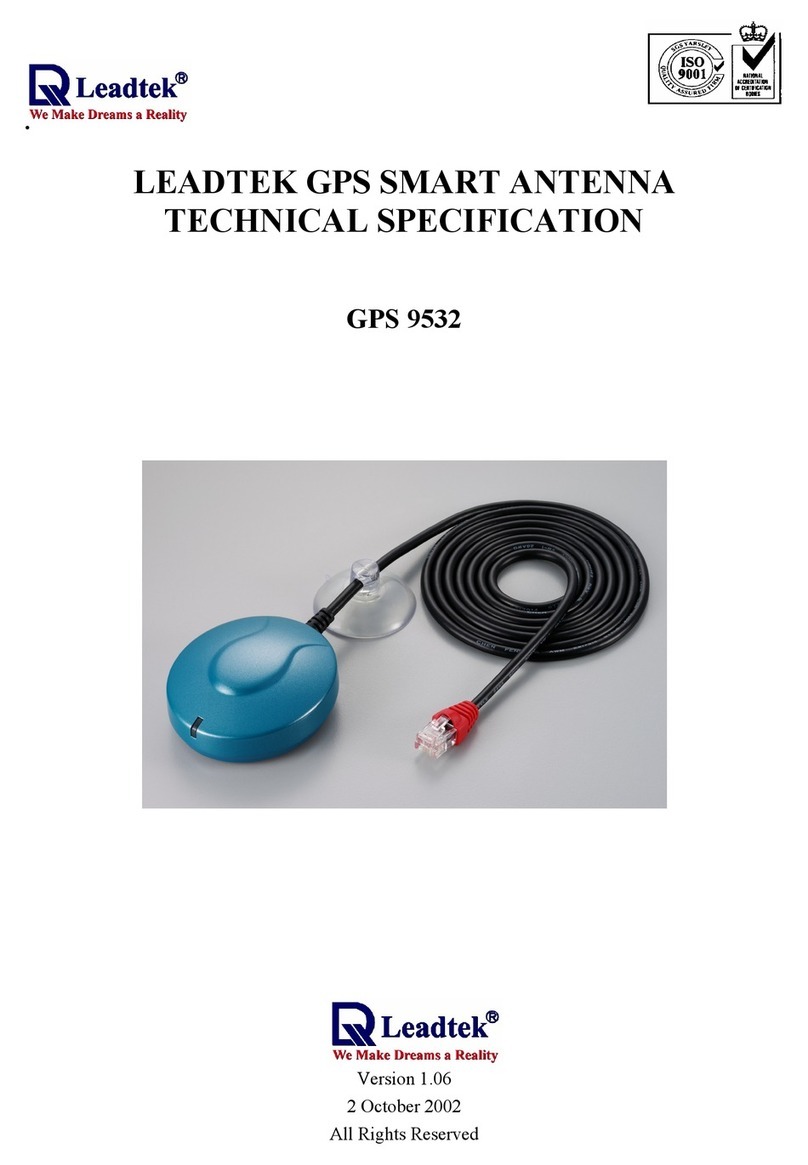 Leadtek GPS 9532 Tehnical specification