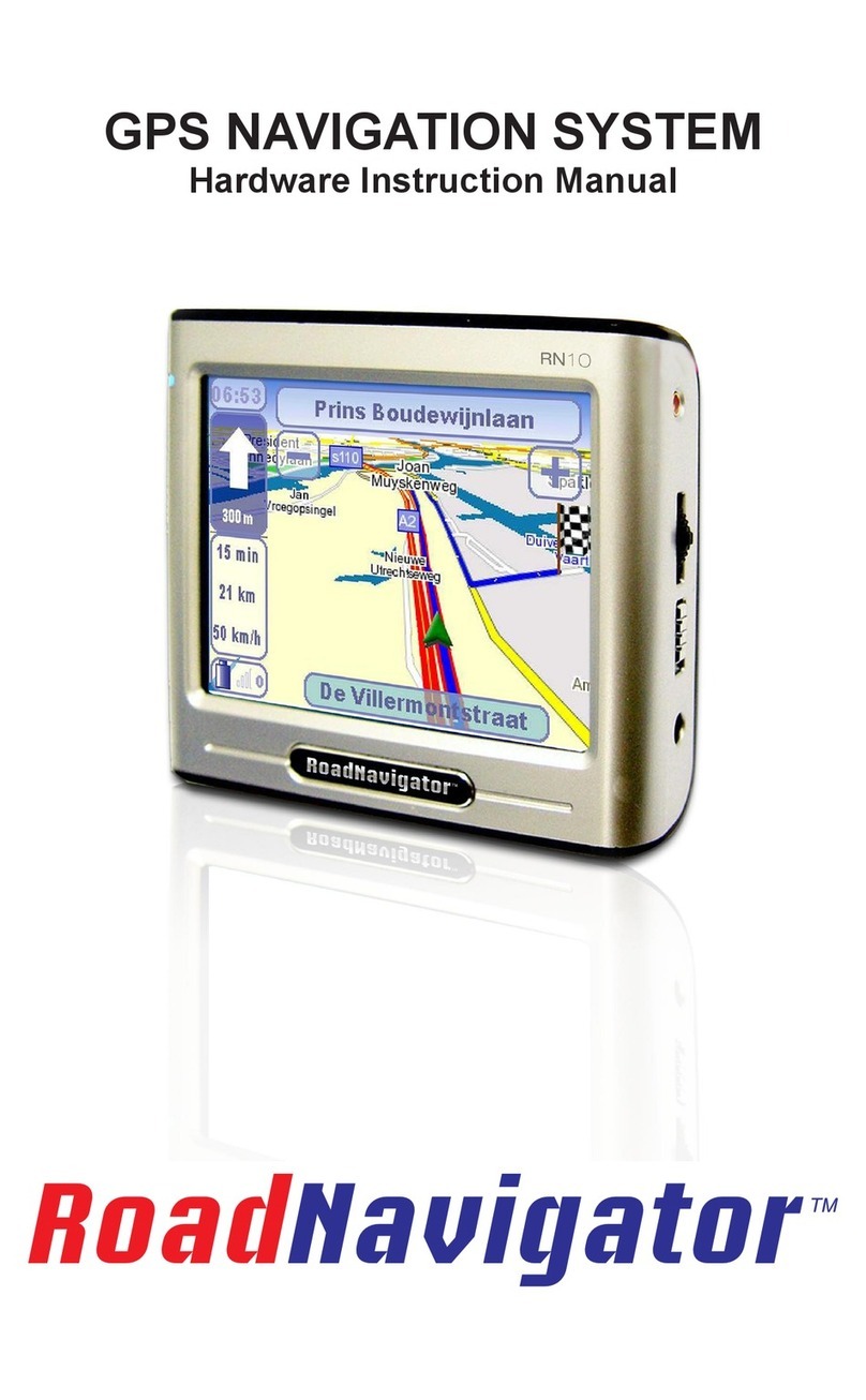 ROADNAVIGATOR RN10 instruction manual
