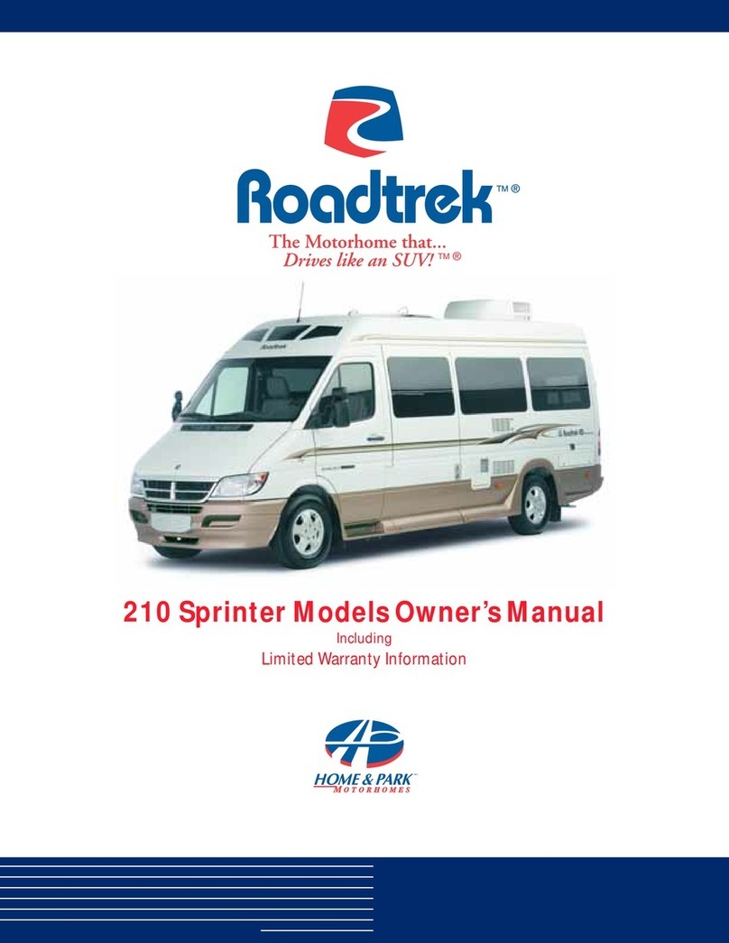 Roadtrek 210 SPRINTER owner's manual