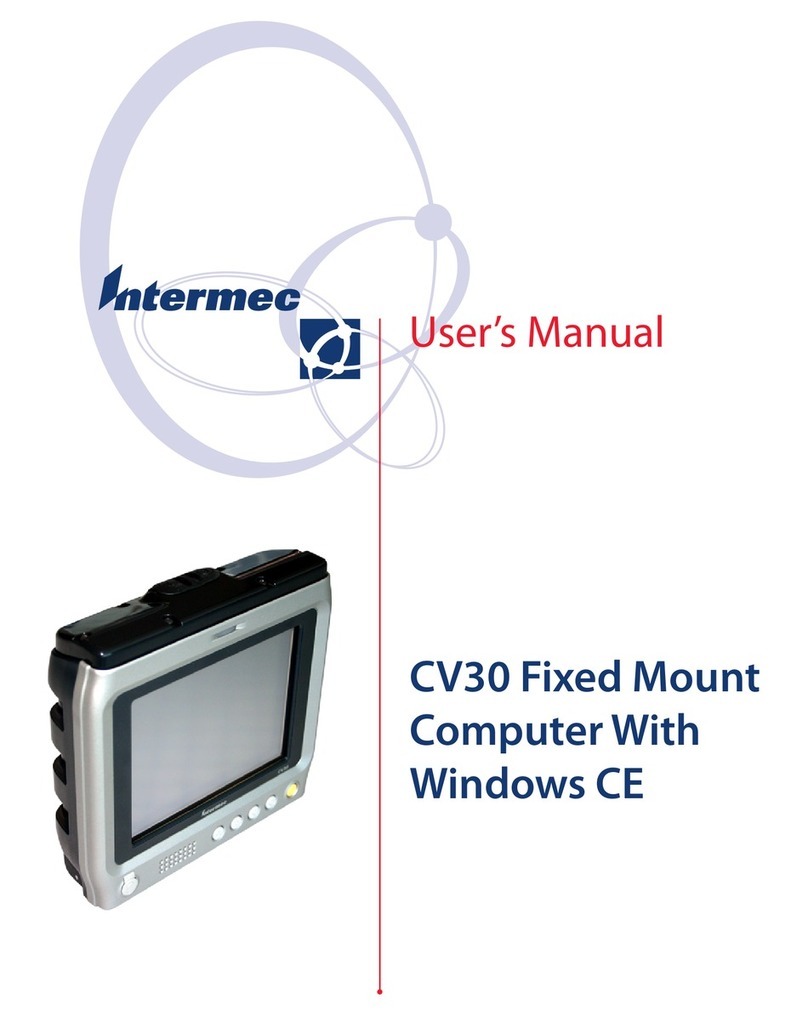 Intermec CV30 user manual