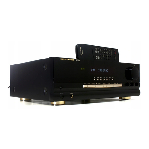 Harman Kardon HK 3370 User manual Harman Kardon HK 3370 User manual