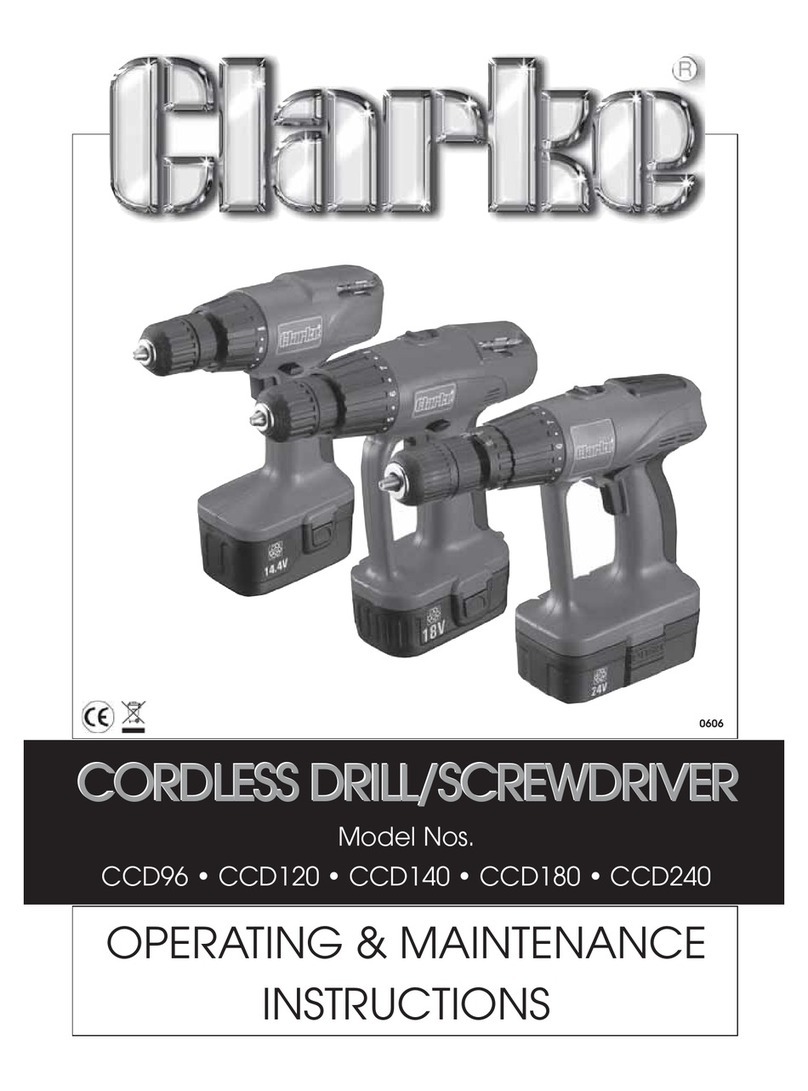 Clarke CCD96 Manual