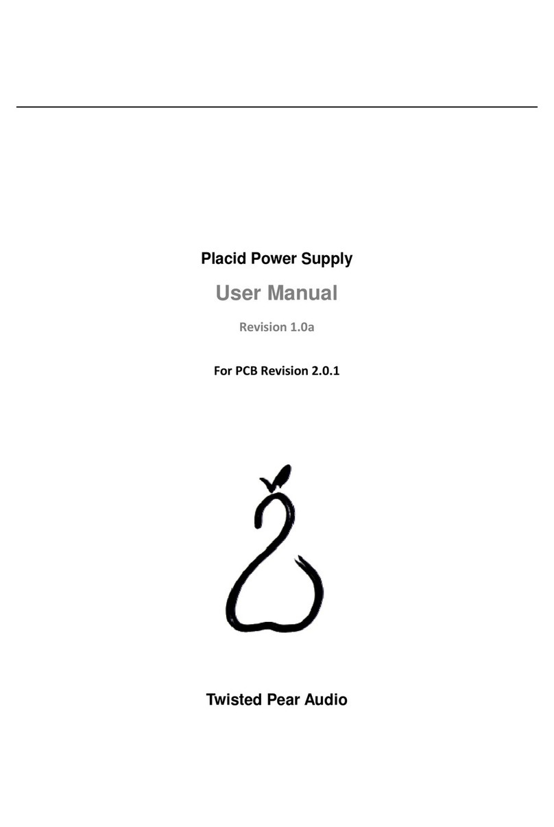 Twisted Pear Audio Placid user manual