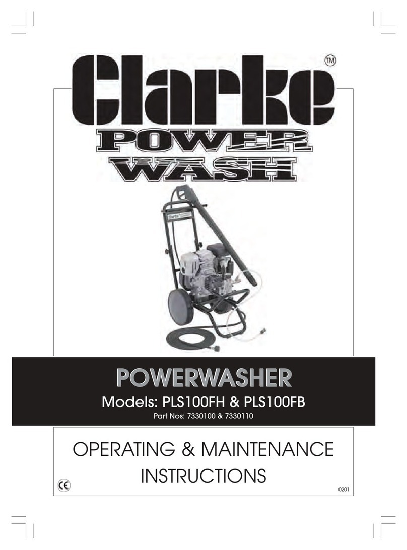 Clarke PLS100FH Manual