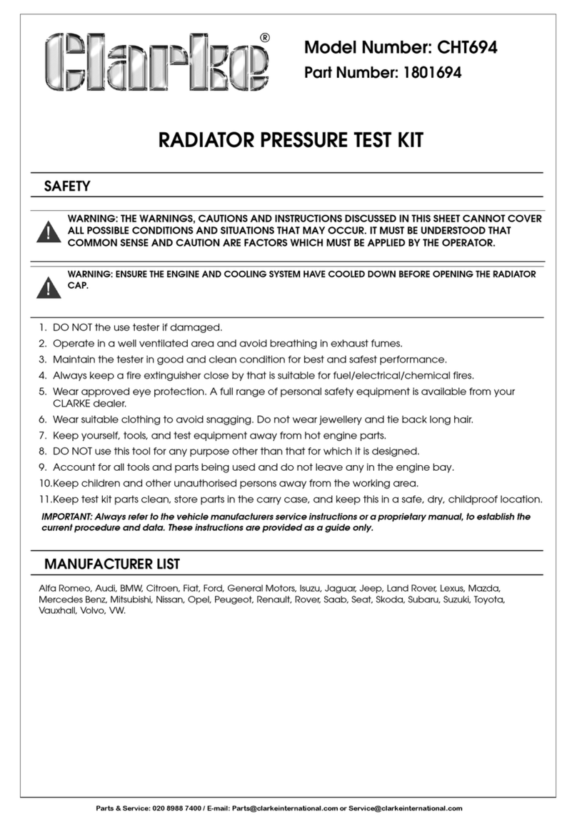 Clarke CHT694 Information