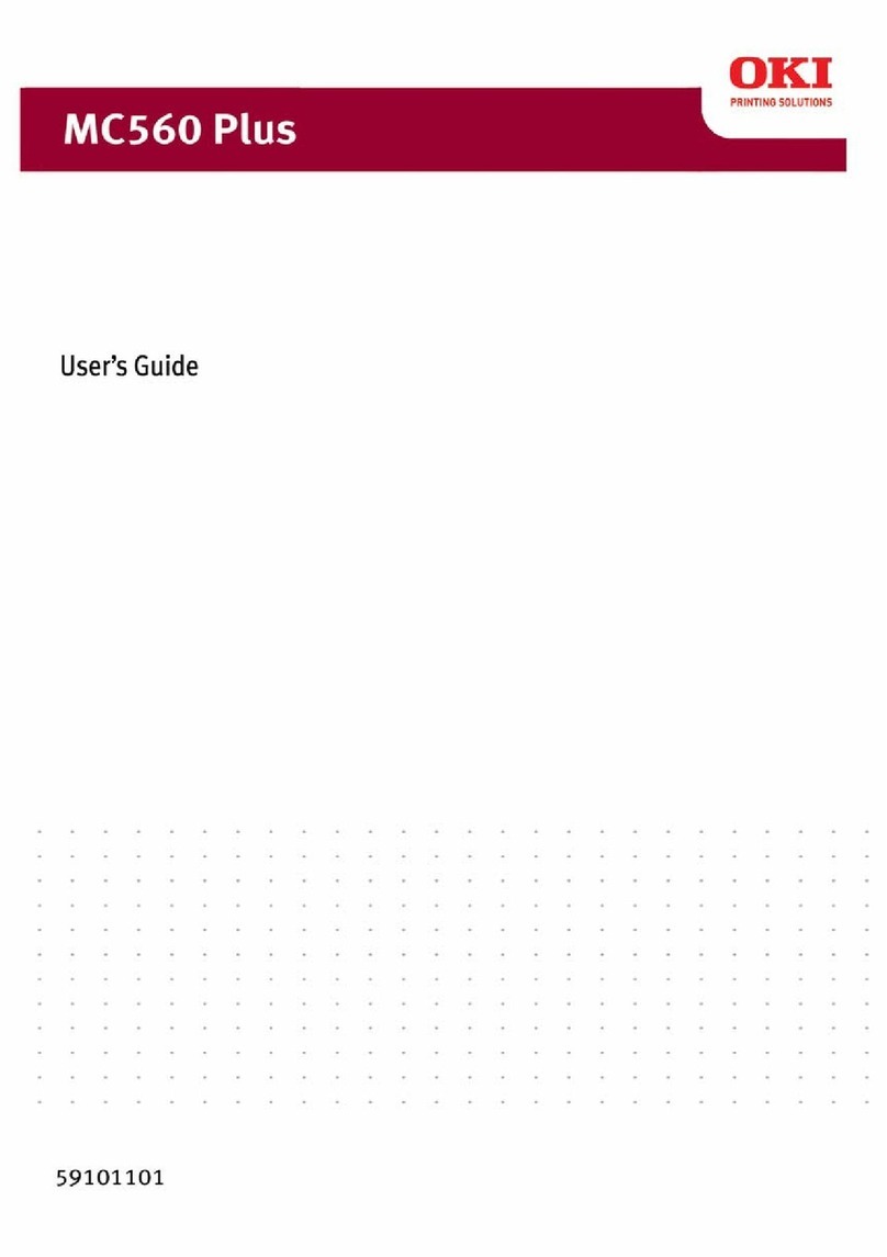 Oki MC560 Plus User manual