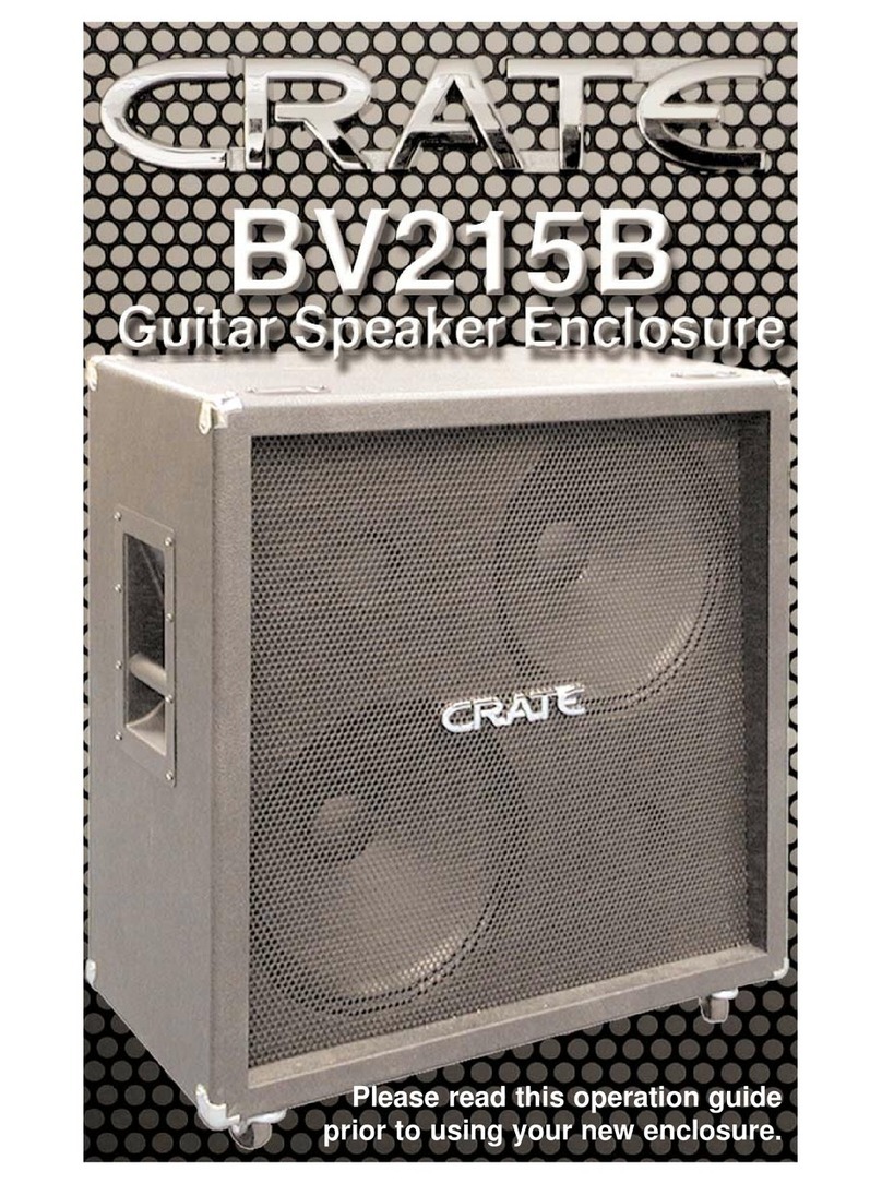 Crate BV215B User manual