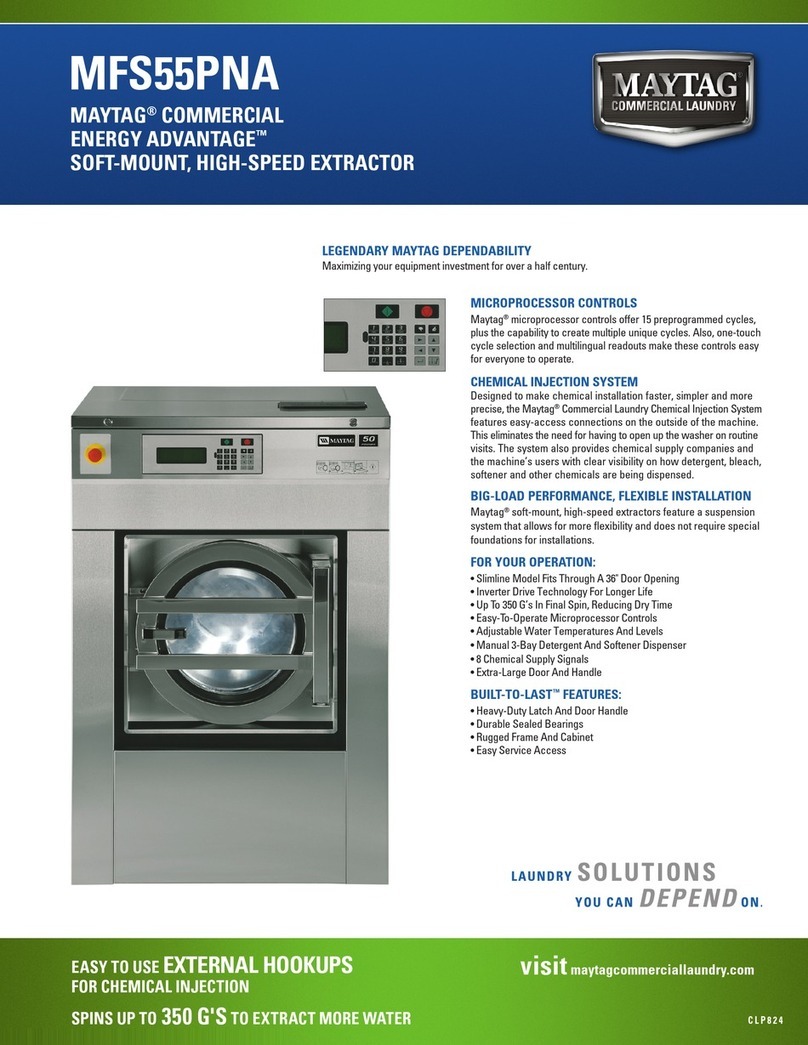 Maytag MFS55PNA User manual Maytag MFS55PNA User manual