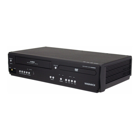 Magnavox DV220MW9 - DVD/VCR Installation instructions