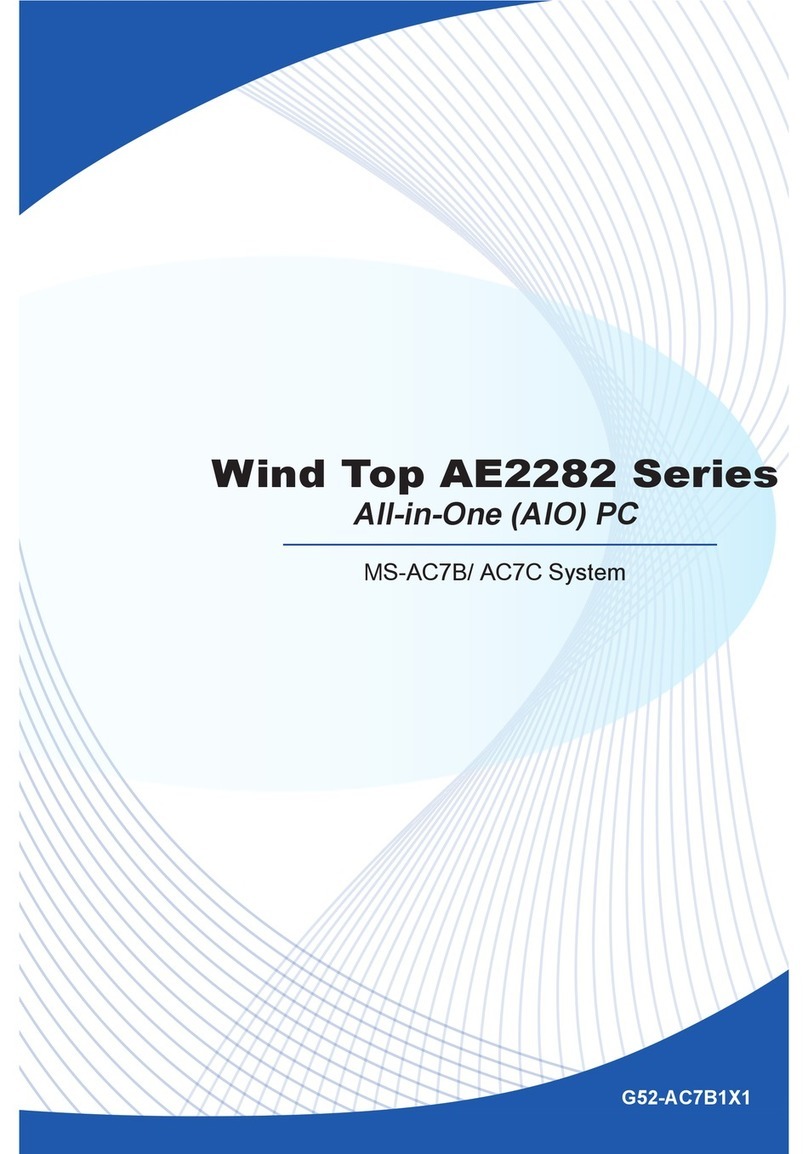 MSI Wind Top AE2282 Series User manual