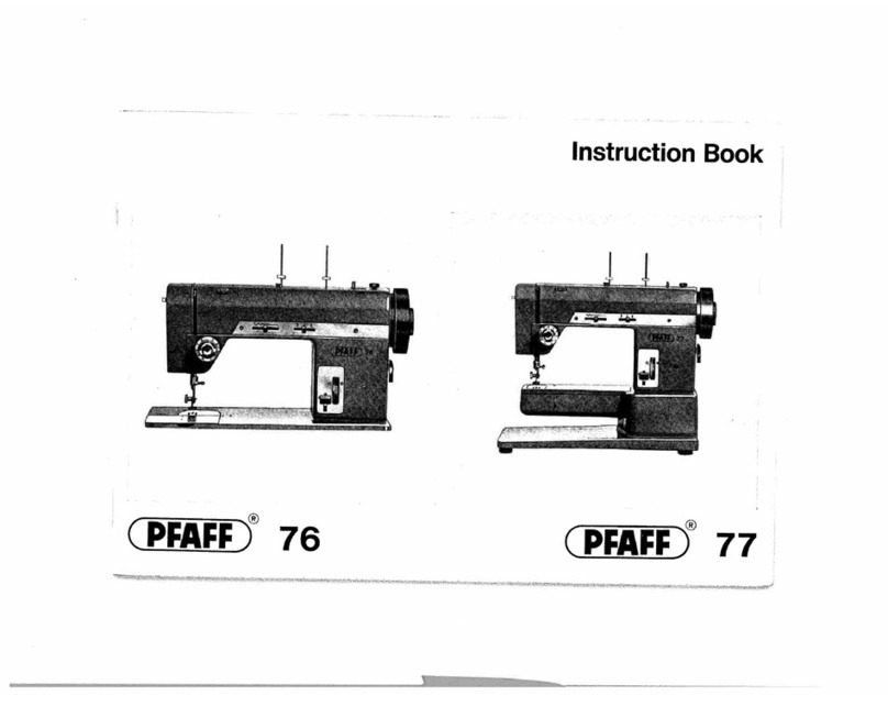 Pfaff 76 User manual