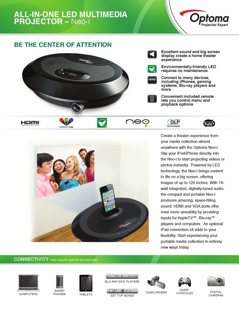 Optoma Neo-i User manual