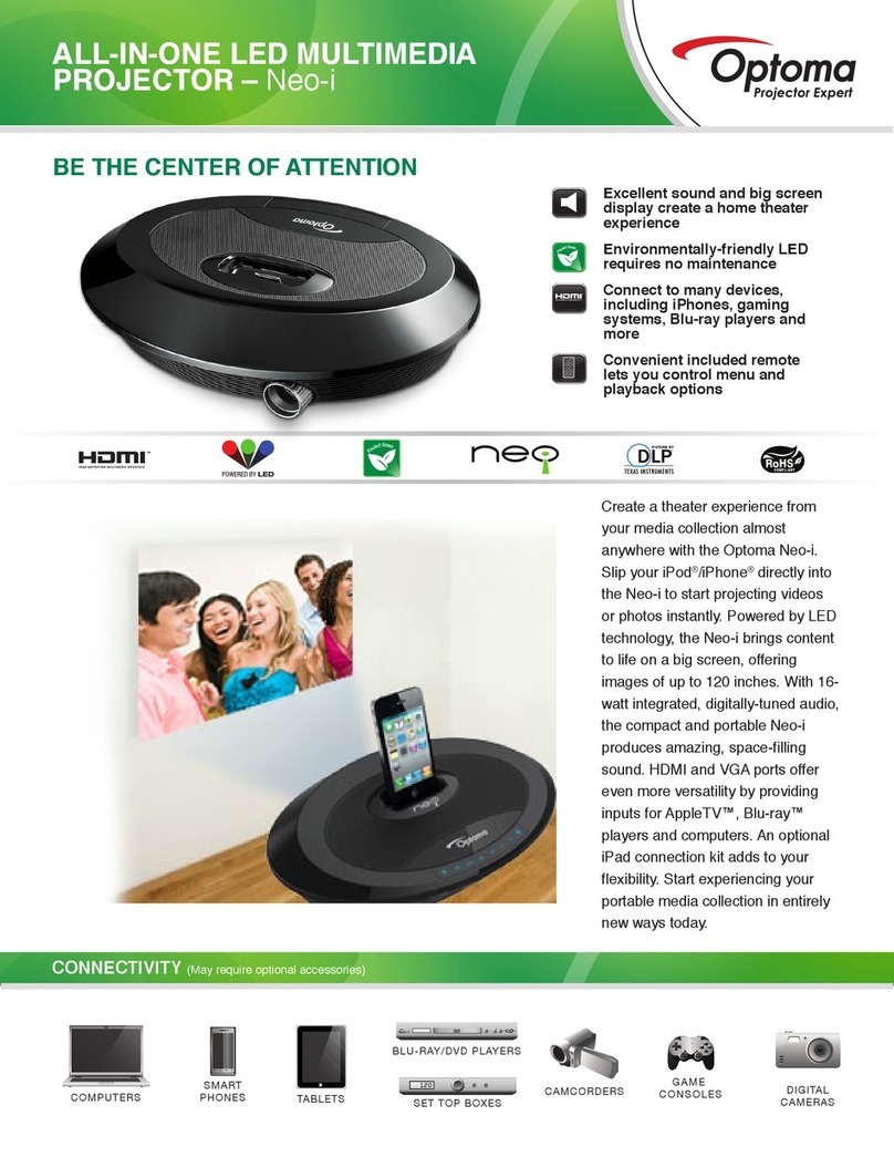 Optoma Neo-i Specifications