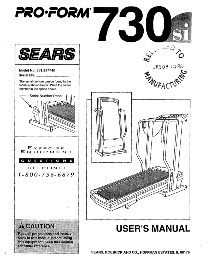 Pro-Form 831.297740 User manual