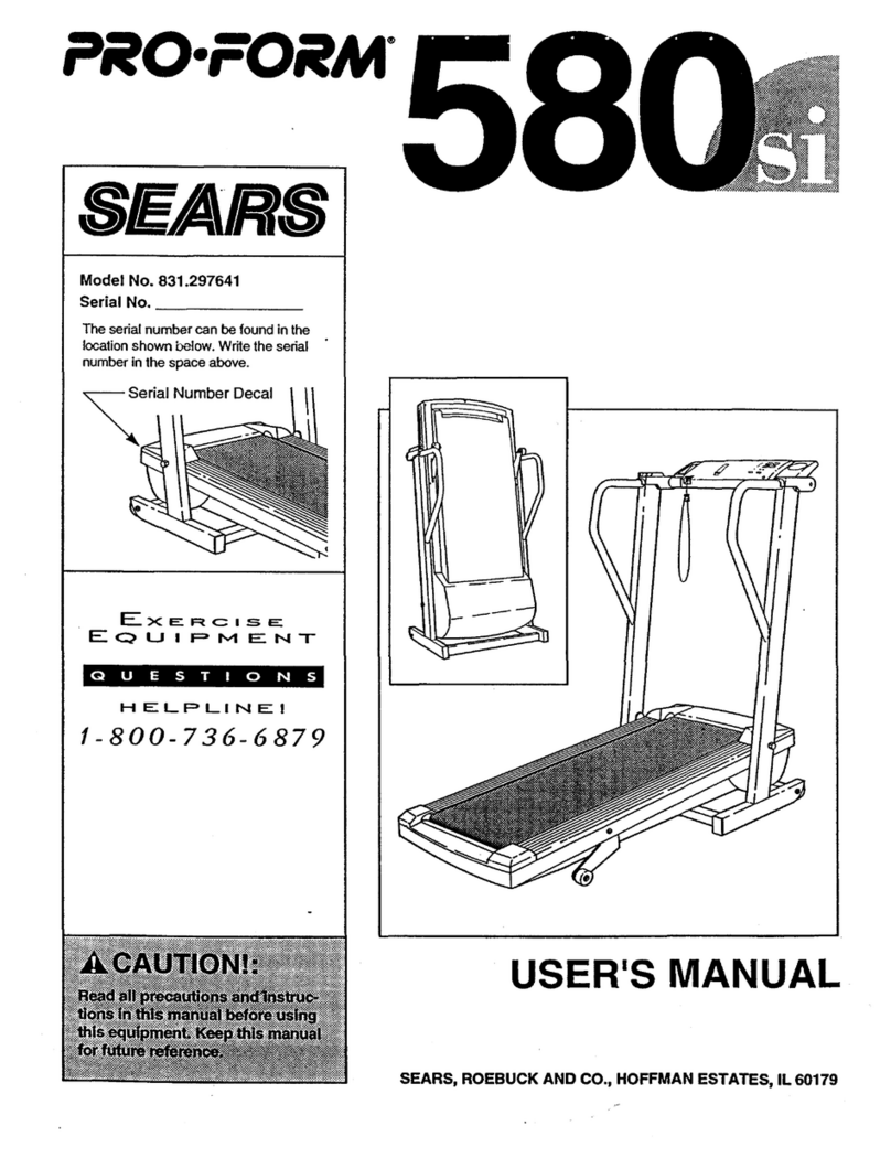 Pro-Form 831.297641 User manual
