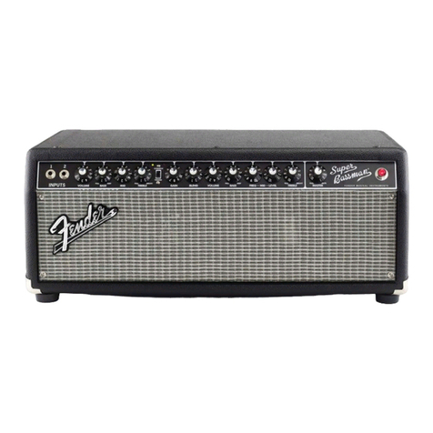 Fender Super Bassman owner's manual