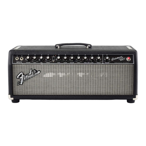 Fender Bassman 100T owner's manual