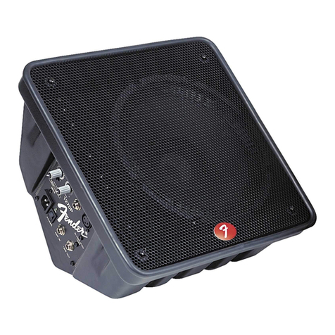 Fender PASSPORT 1270P operating instructions