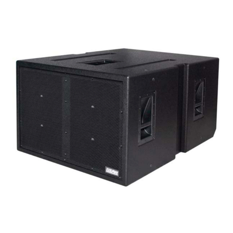 EAW SB2001 User manual