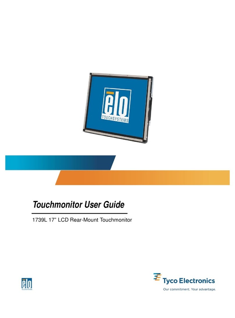 Elo TouchSystems 1739L User manual