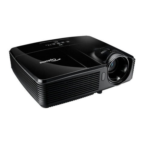 Optoma ES550 User manual Optoma ES550 User manual