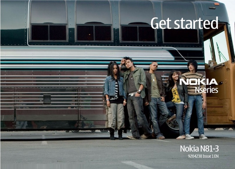 Nokia N81-3 Specification sheet