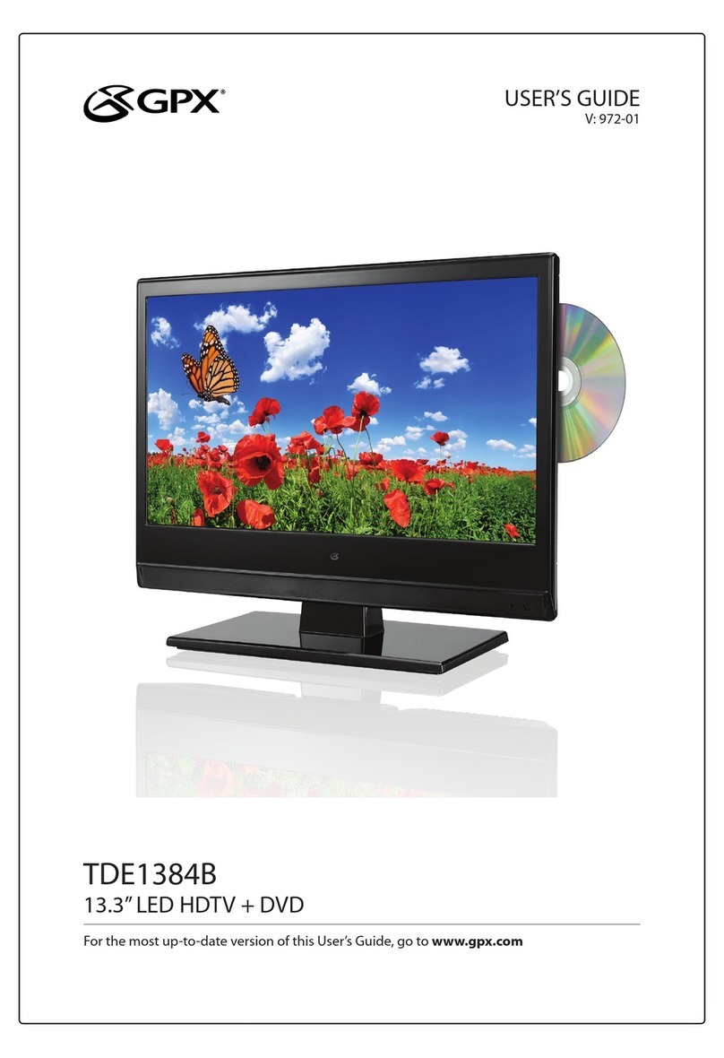 GPX TDE1384B User manual