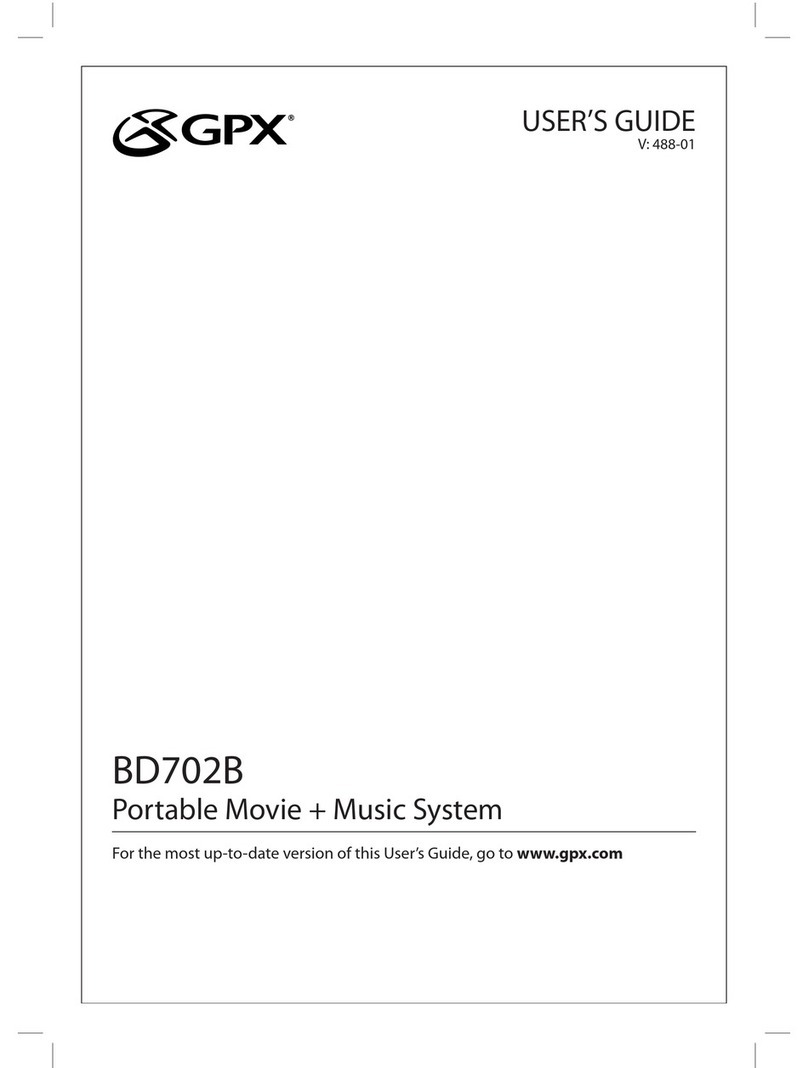 GPX BD702B user guide