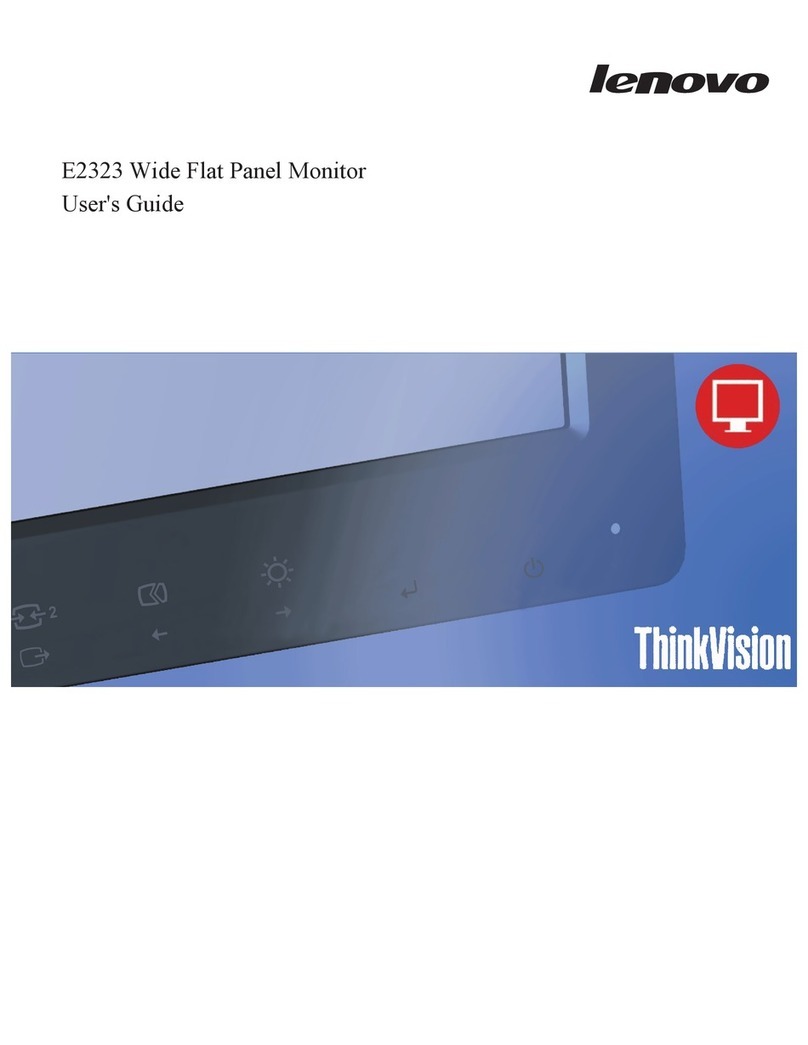 Lenovo ThinkVision E2323 User manual
