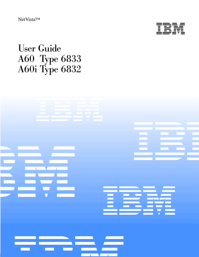 IBM A60 Type 6833 User manual IBM A60 Type 6833 User manual